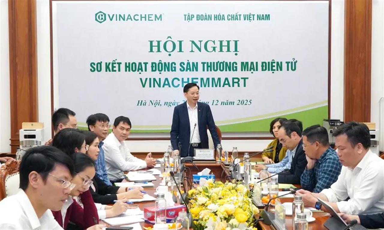 Hội nghị sơ kết hoạt động sàn thương mại điện tử VinachemMart
