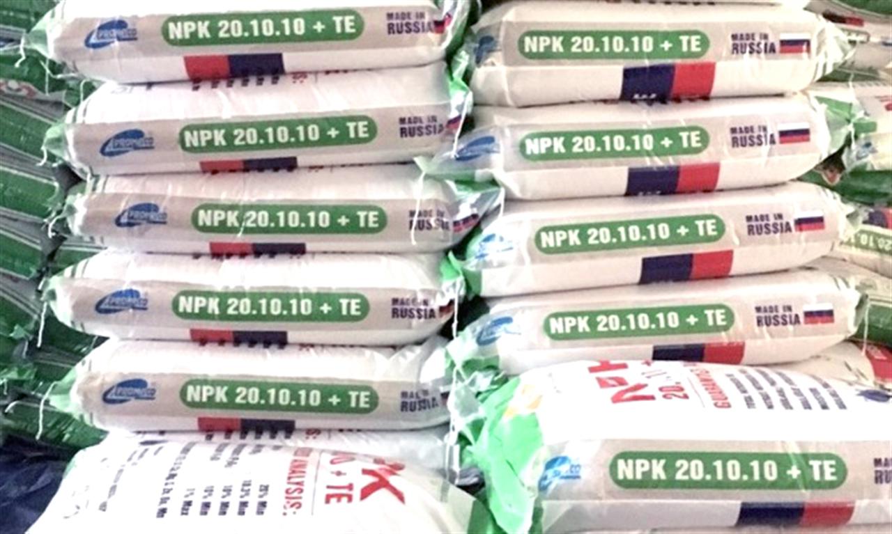 Giá phân bón nhập khẩu hạ nhiệt