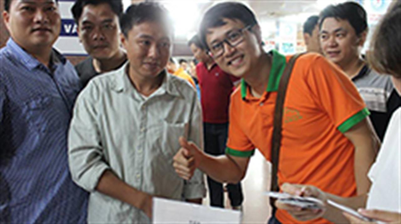 Người lao động Đạm Ninh Bình tham gia “Hiến giọt máu đào - Trao đời sự sống”