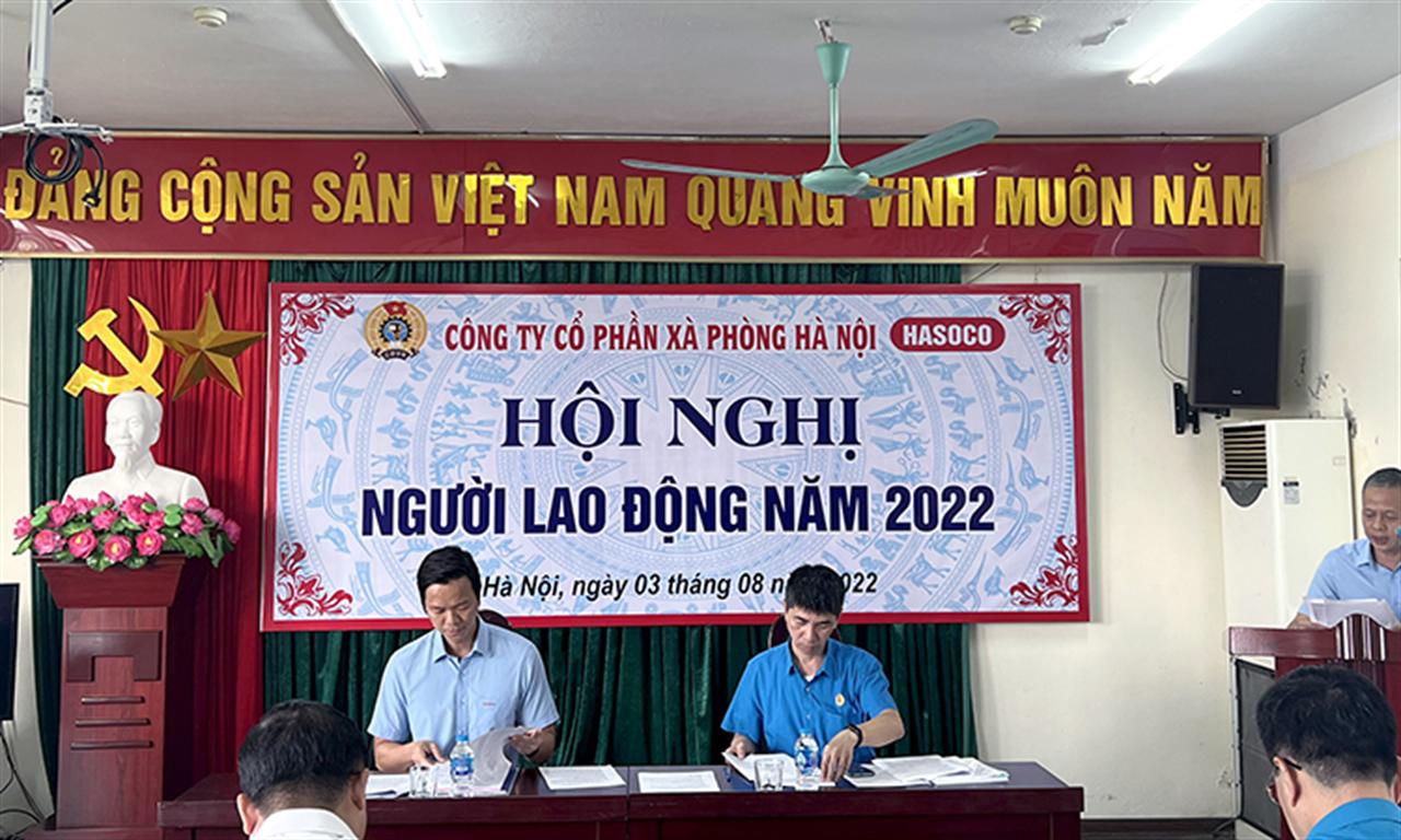 Hội nghị Người lao động Công ty CP Xà phòng Hà Nội năm 2022