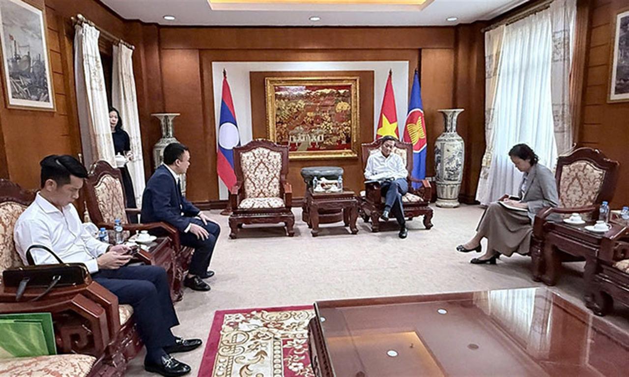VINACHEM works with Laos Authorities on the Implementation of the Potassium Rock Salt Mine Project