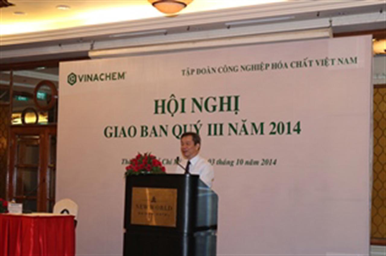 Vinachem: Sơ kết công tác quý III năm 2014, triển khai nhiệm vụ công tác quý IV năm 2014
