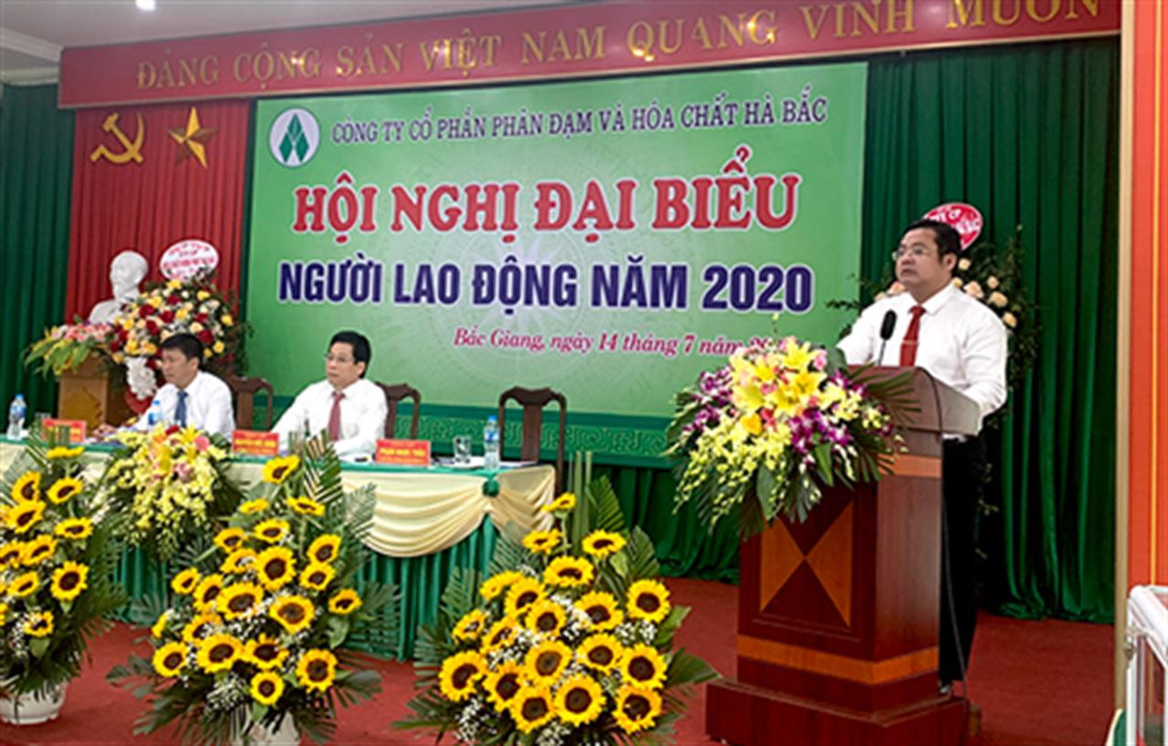 Hội nghị Đại biểu Người Lao động Công ty CP Phân đạm và Hóa chất Hà Bắc