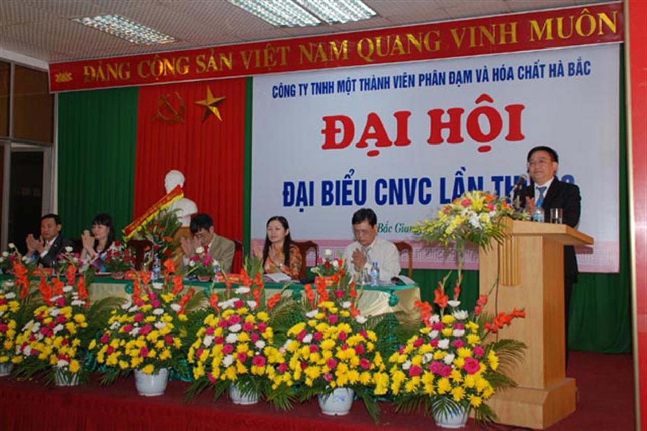 Đạm Hà Bắc tổ chức Đại hội đại biểu CNVC lần thứ 39