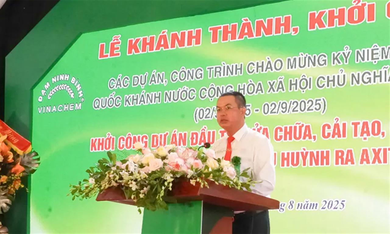 Với mô hình kinh tế tuần hoàn, Đạm Ninh Bình giảm phát thải, tận dụng tài nguyên, hướng tới phát triển xanh bền vững