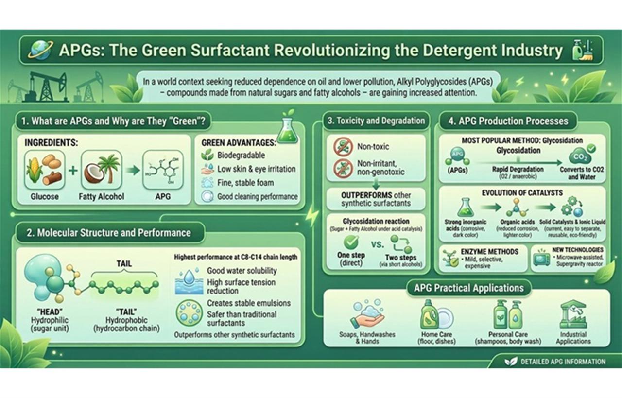 APGs: Green Surfactants Are Transforming the Detergent Industry