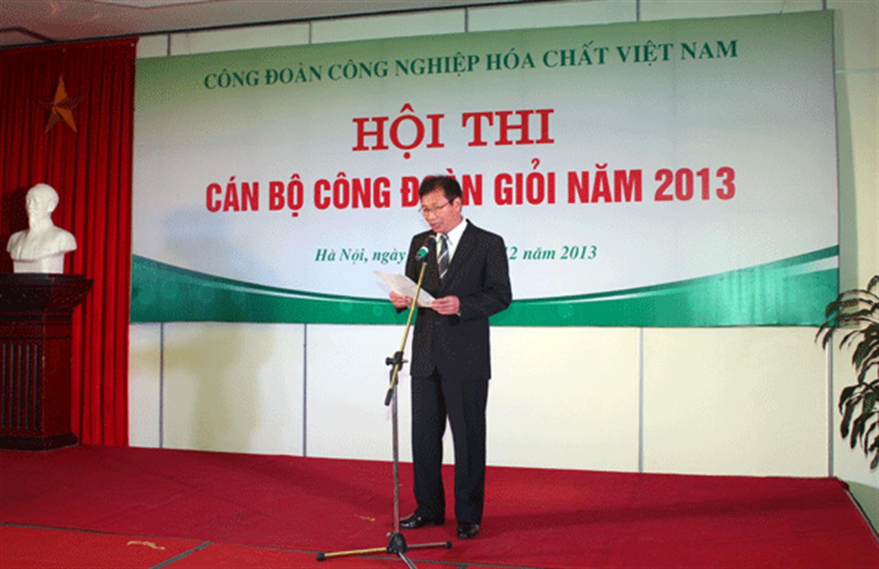 Hội thi Cán bộ Công đoàn giỏi năm 2013