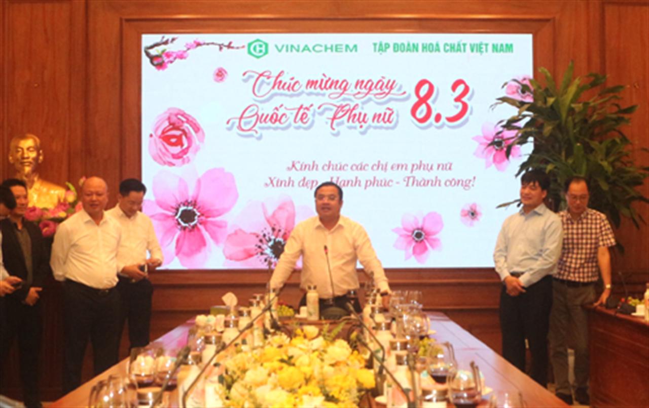 Tập đoàn Hóa chất Việt Nam: Tổ chức gặp mặt nữ cán bộ cơ quan nhân ngày 8/3, kỷ niệm 113 năm Ngày Quốc tế Phụ nữ (8/3/1910 - 8/3/2023)