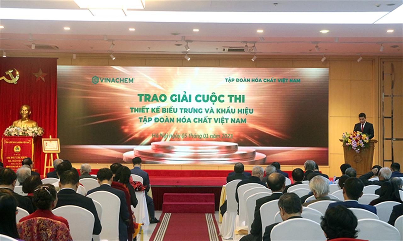 VINACHEM: Lễ trao giải cuộc thi thiết kế biểu trưng và khẩu hiệu