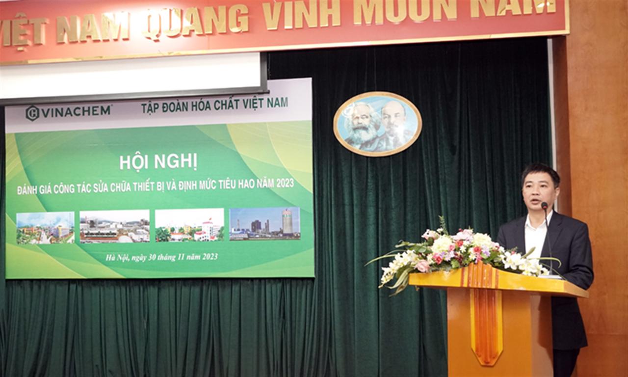 VINACHEM: Hội nghị đánh giá công tác bảo dưỡng, sửa chữa thiết bị và quản lý định mức năm 2023