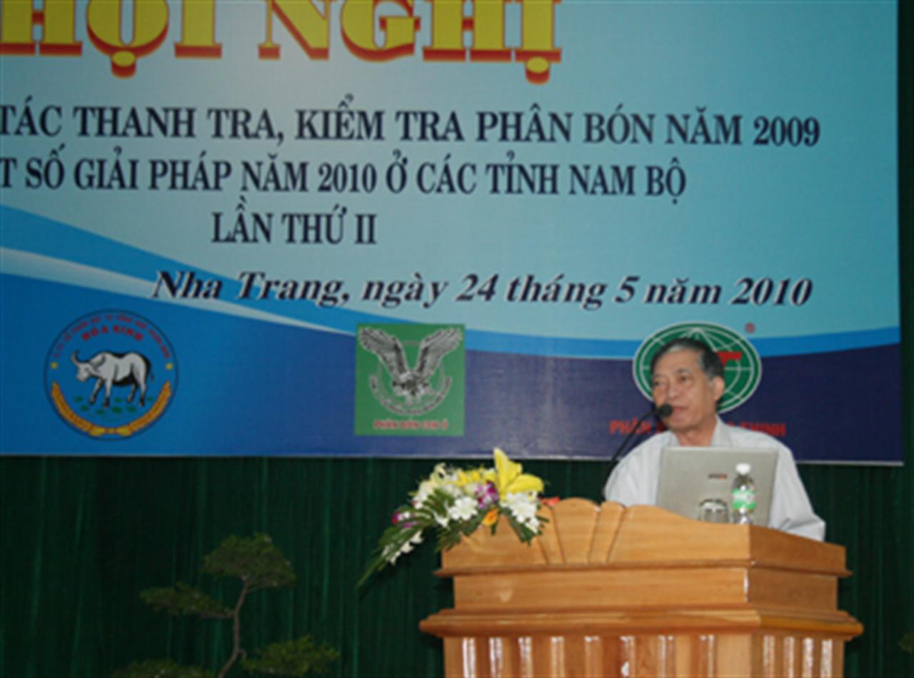 Công tác thanh tra, kiểm tra phân bón được tiến hành thường xuyên