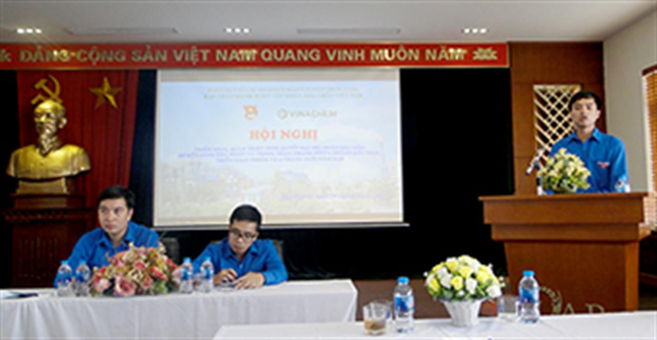 Sơ kết hoạt động 6 tháng đầu năm của Đoàn TNCS Hồ Chí Minh Tập đoàn Hóa chất Việt Nam