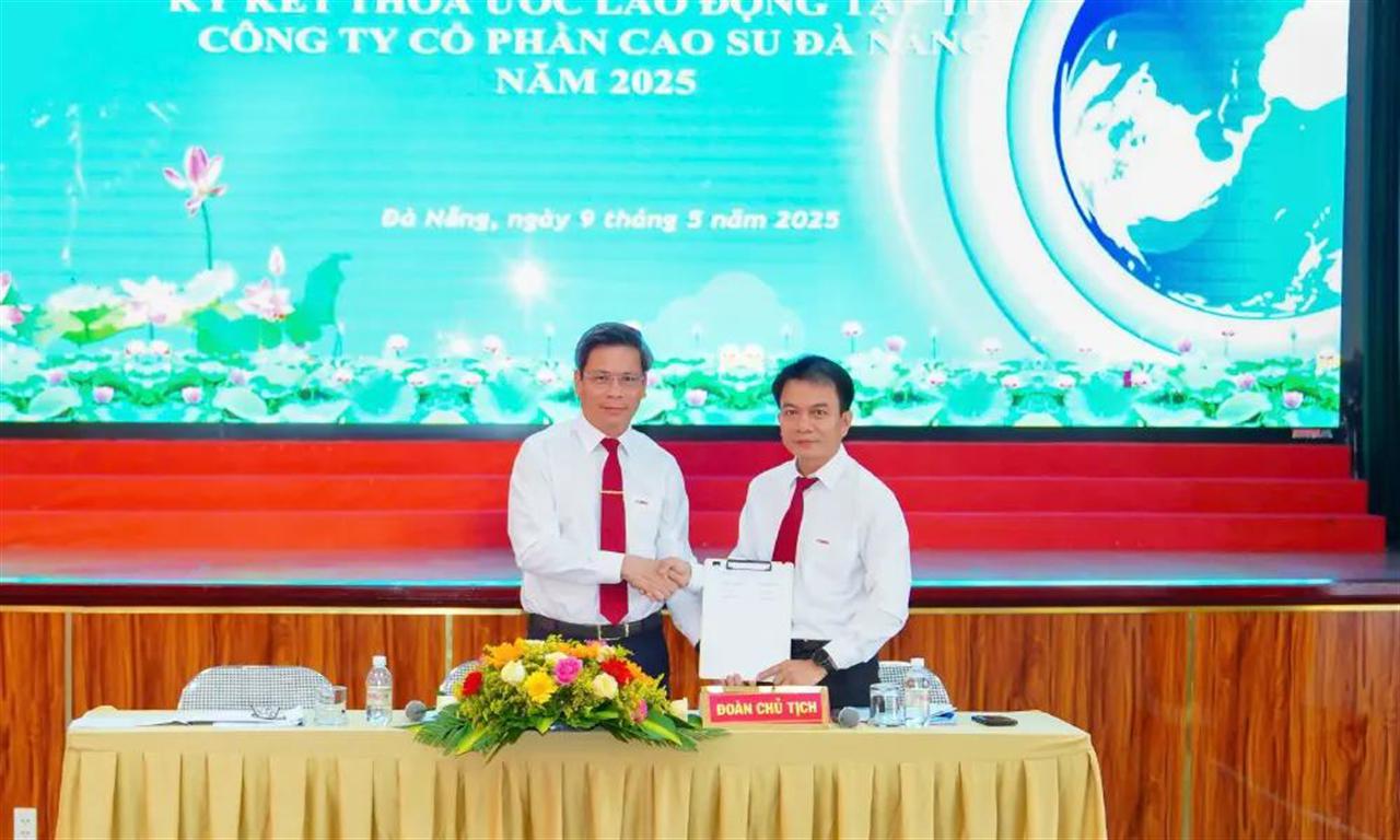 Hội nghị Người lao động Công ty CP Cao su Đà Nẵng nắm 2025 thành công tốt đẹp
