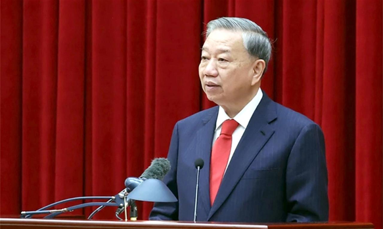 Toàn văn phát biểu của Tổng Bí thư Tô Lâm tại Lễ kỷ niệm 95 năm ngày thành lập Đảng Cộng sản Việt Nam