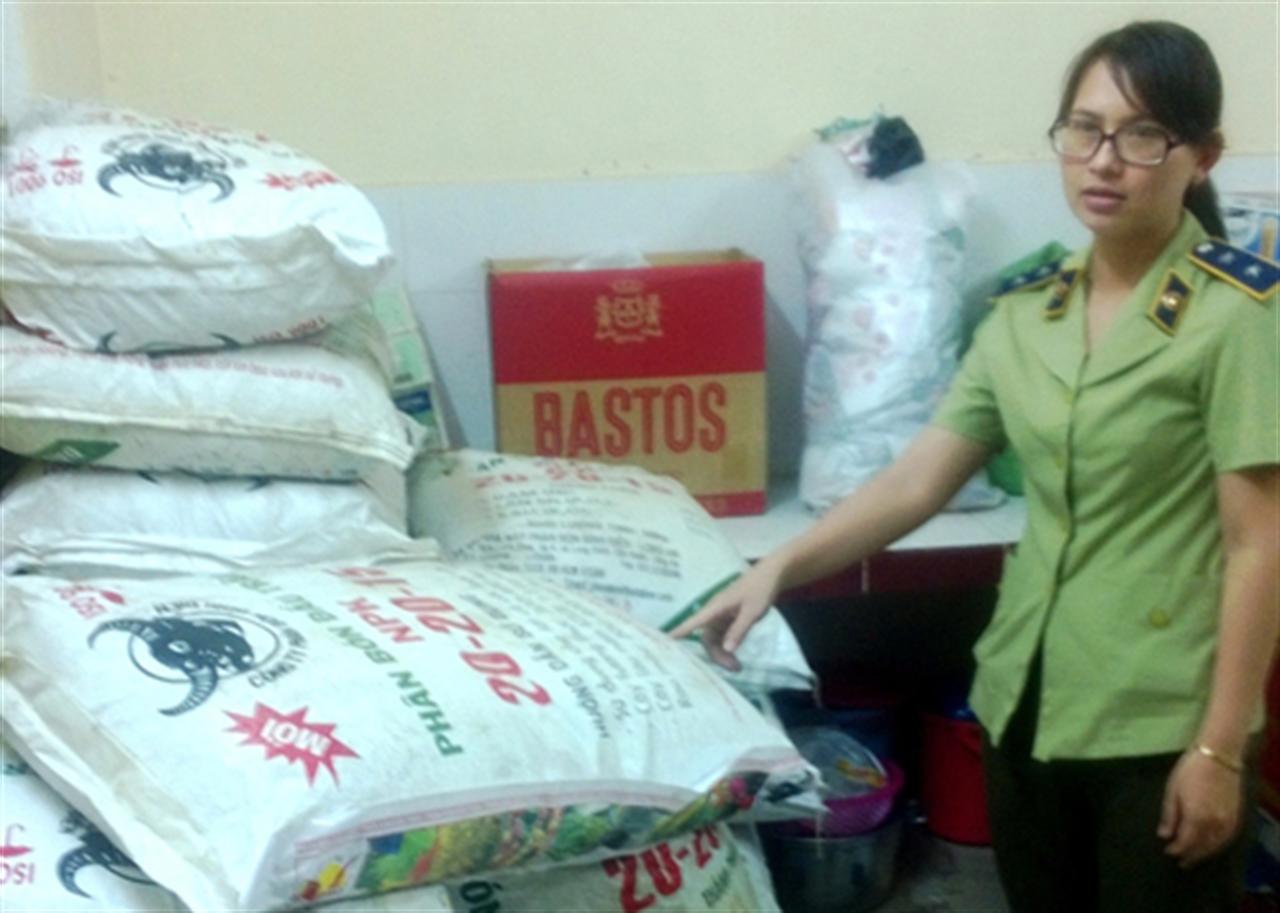 Gian nan phòng chống phân bón giả