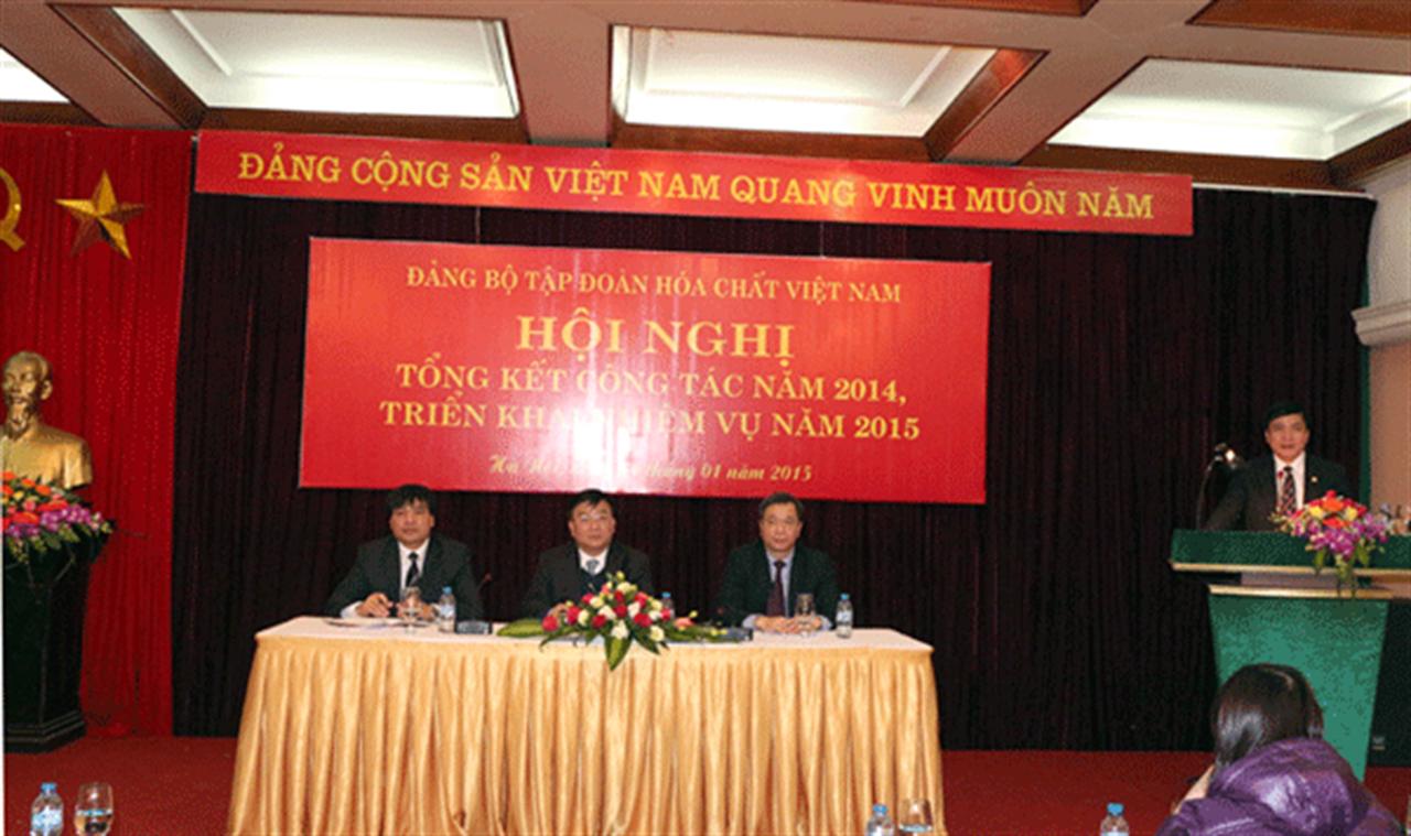 Vinachem: Hội nghị tổng kết công tác Đảng năm 2014