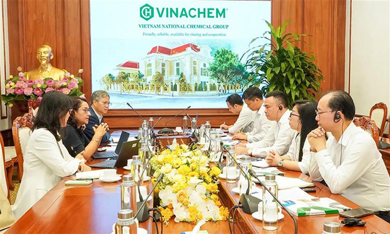 VINACHEM: Meeting to Discuss Cooperation Opportunities with the World Bank (WB)