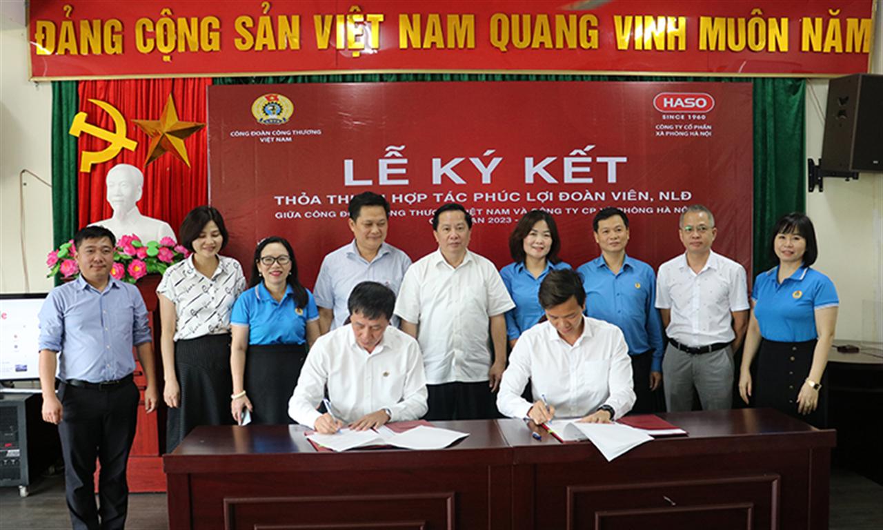 Công đoàn Công Thương Việt Nam tiếp tục ký Thỏa thuận hợp tác Phúc lợi đoàn viên