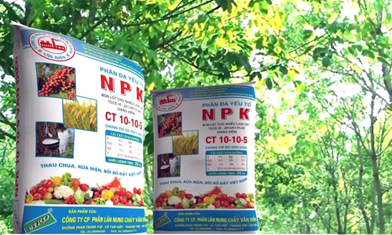 Sử dụng hiệu quả phân bón Văn Điển cho cây công nghiệp tại Sơn La