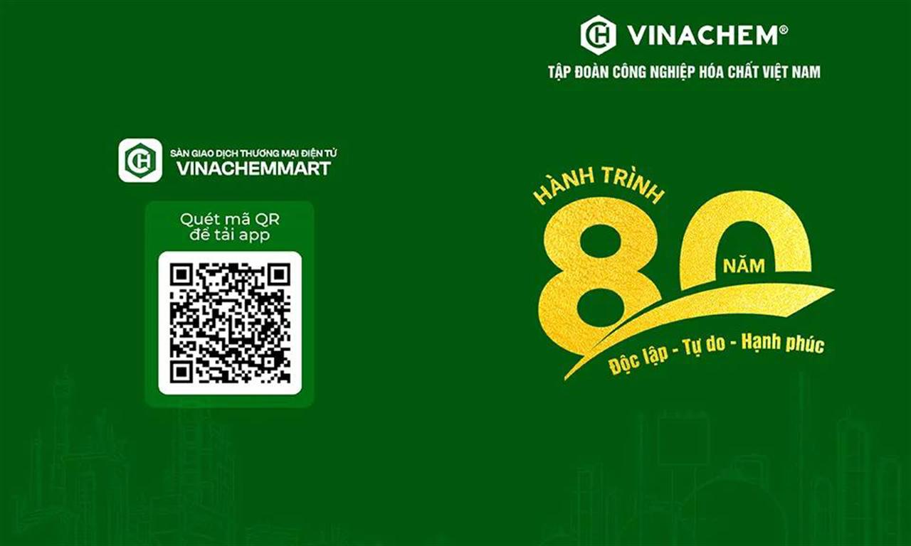 10 thành tựu của Vinachem tại triển lãm "80 năm hành trình độc lập - tự do - hạnh phúc"
