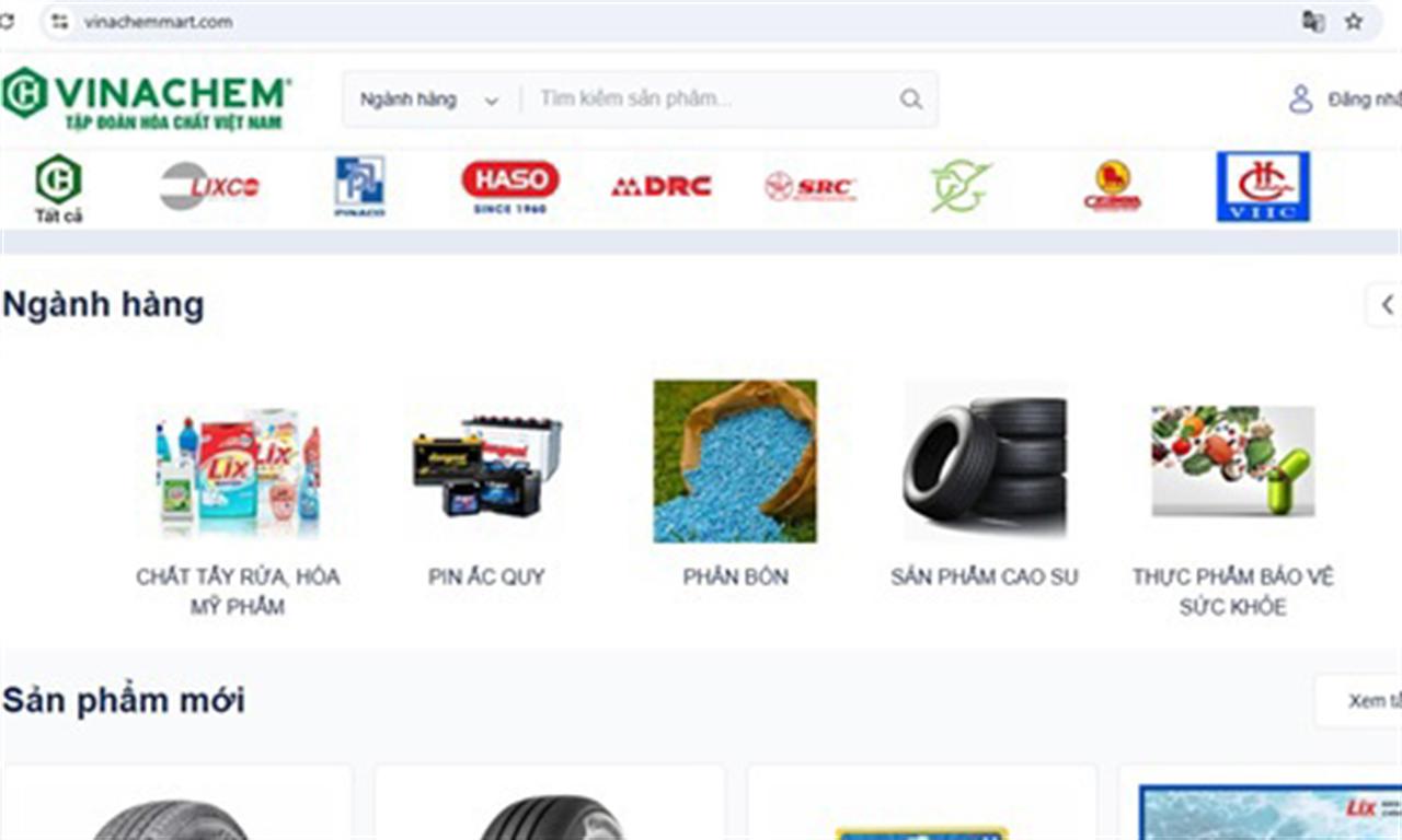VinachemMart - Đưa thương hiệu Vinachem đến gần người tiêu dùng