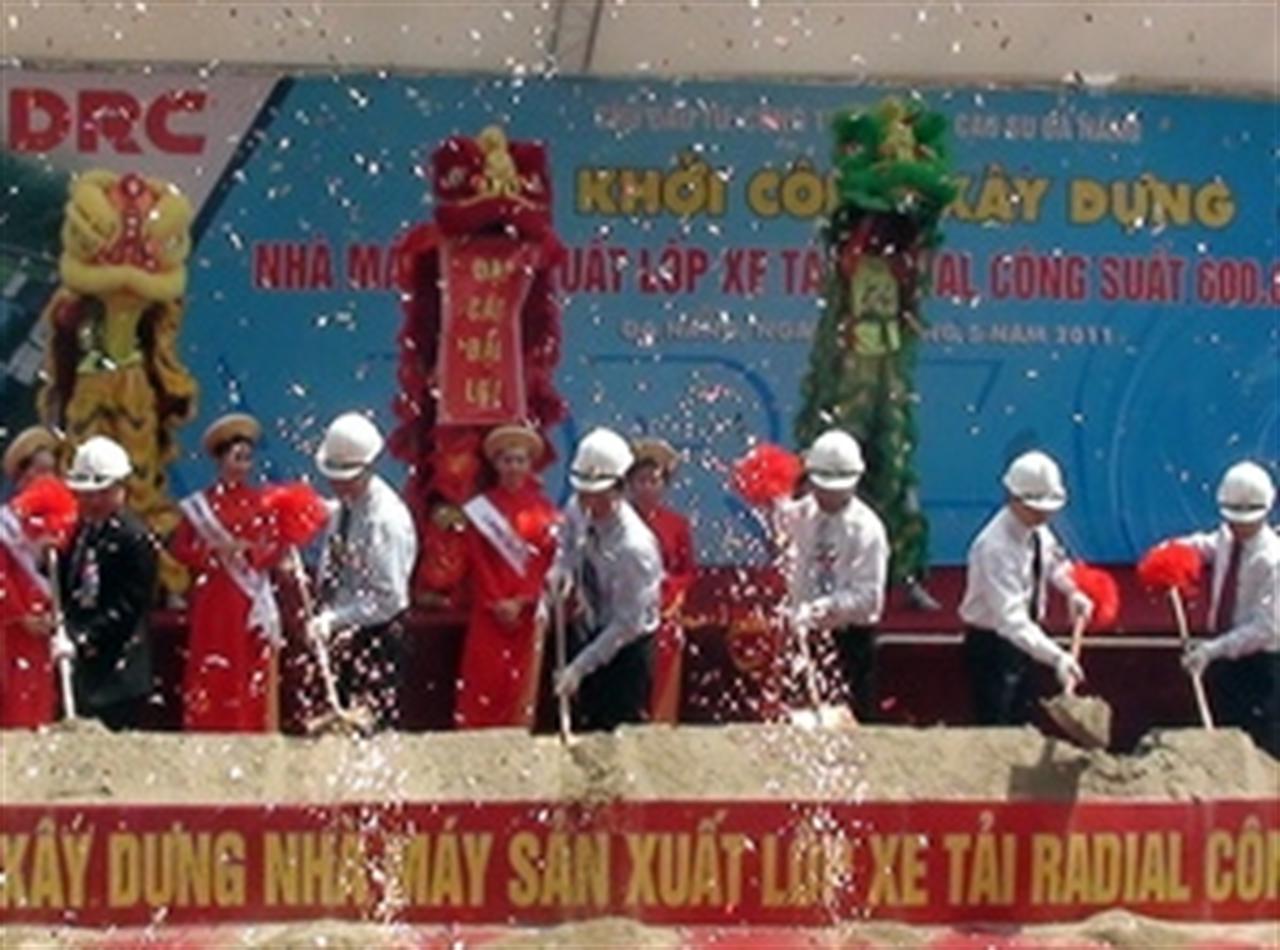 Xây nhà máy sản xuất lốp ôtô lớn nhất Việt Nam