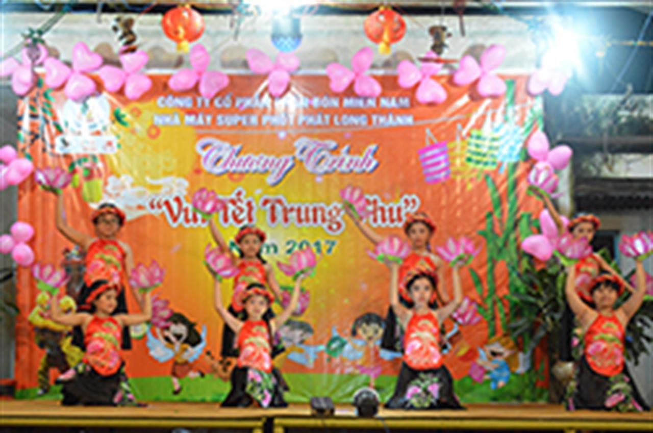 Đoàn Thanh niên Cty CP Phân bón miền Nam tổ chức Đêm Hội Trăng Rằm cho con em CBCNV Công ty