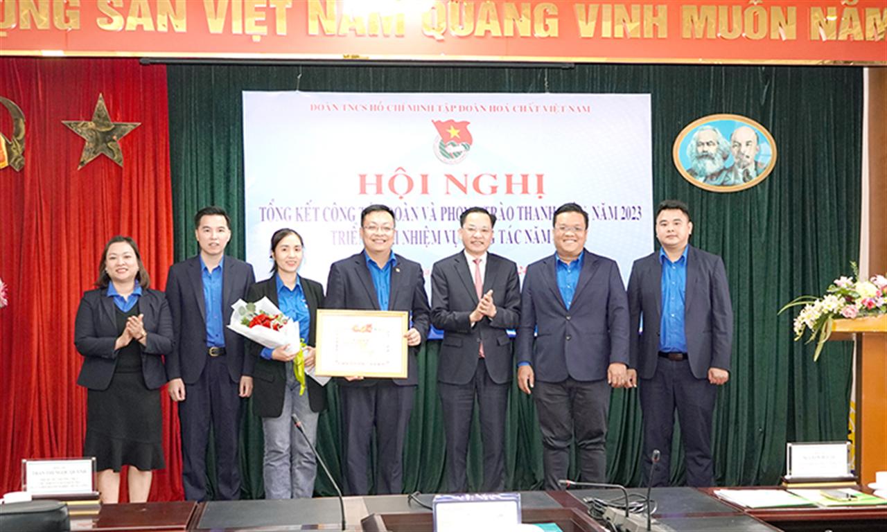 Đoàn TNCS HCM Tập đoàn Hóa chất Việt Nam: Hội nghị Tổng kết công tác Đoàn và Phong trào thanh niên năm 2023