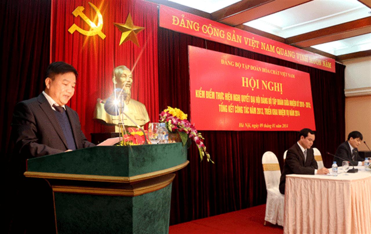 Hội nghị Kiểm điểm thực hiện Nghị quyết và tổng kết công tác Đảng năm 2013