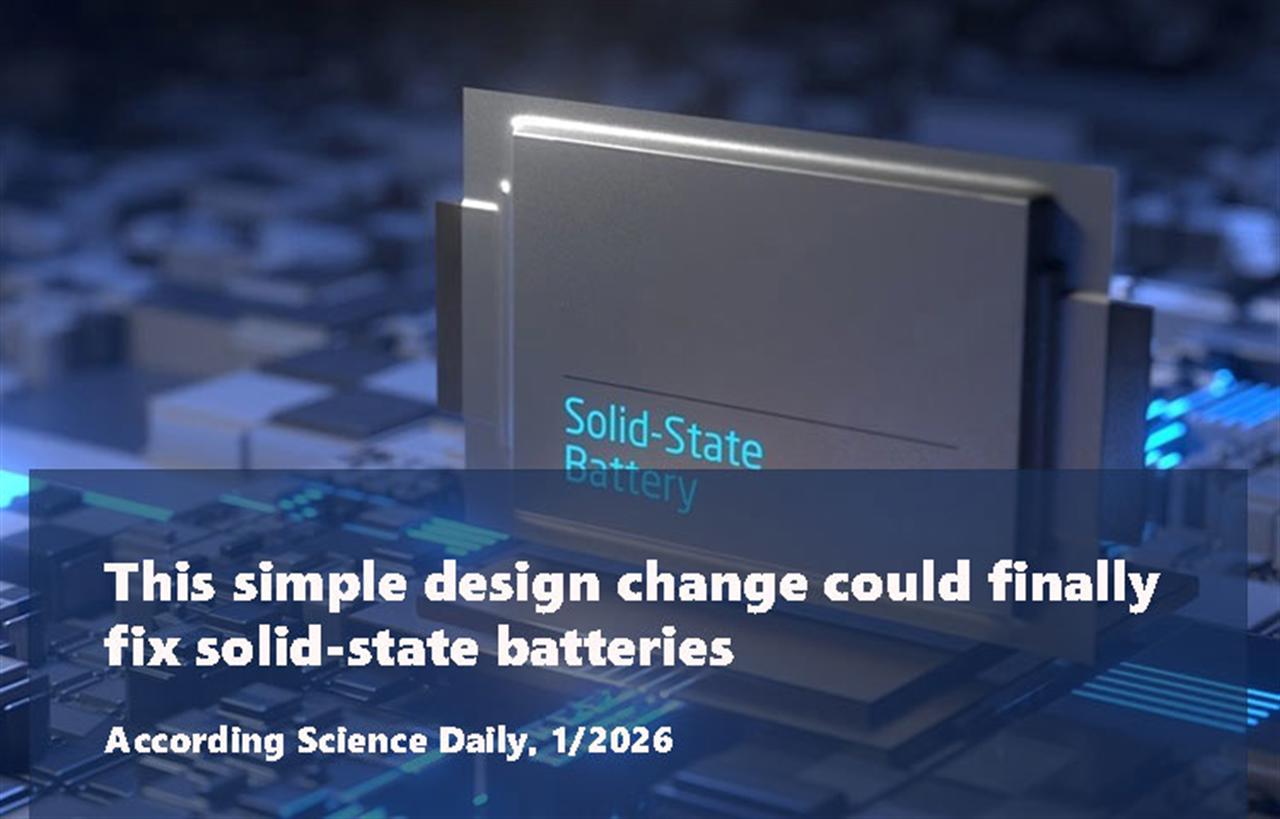 This simple design change could finally fix solid-state batteries