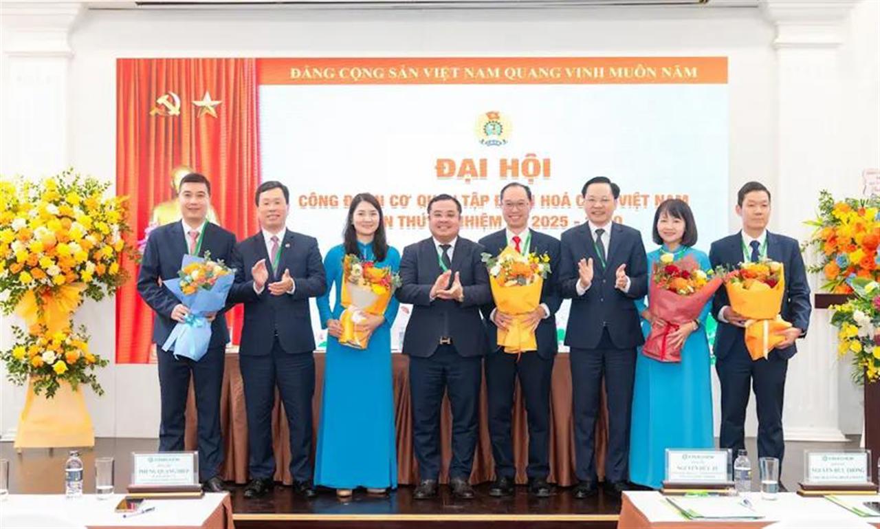 Đại hội Công đoàn cơ quan Vinachem khóa X (2025–2030): Đổi mới, sáng tạo, vì người lao động và sự phát triển bền vững của Tập đoàn