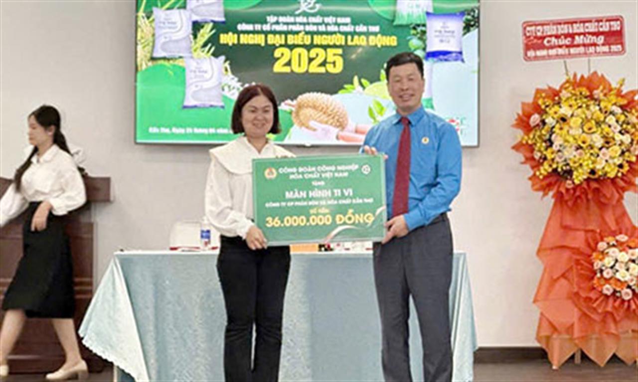 Công đoàn ngành Hóa chất: Chăm lo thiết thực, sẻ chia kịp thời