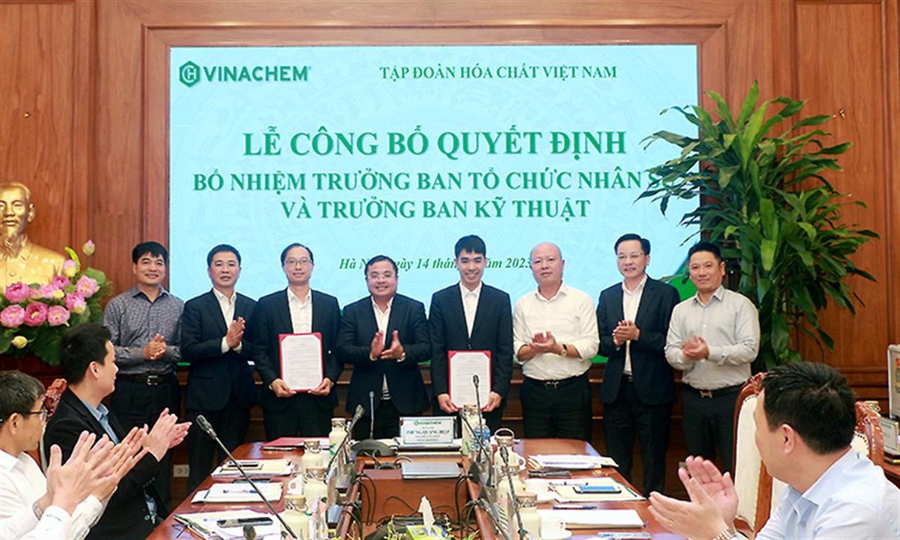 Công bố Quyết định bổ nhiệm Trưởng ban Tổ chức Nhân sự và Trưởng ban Kỹ thuật