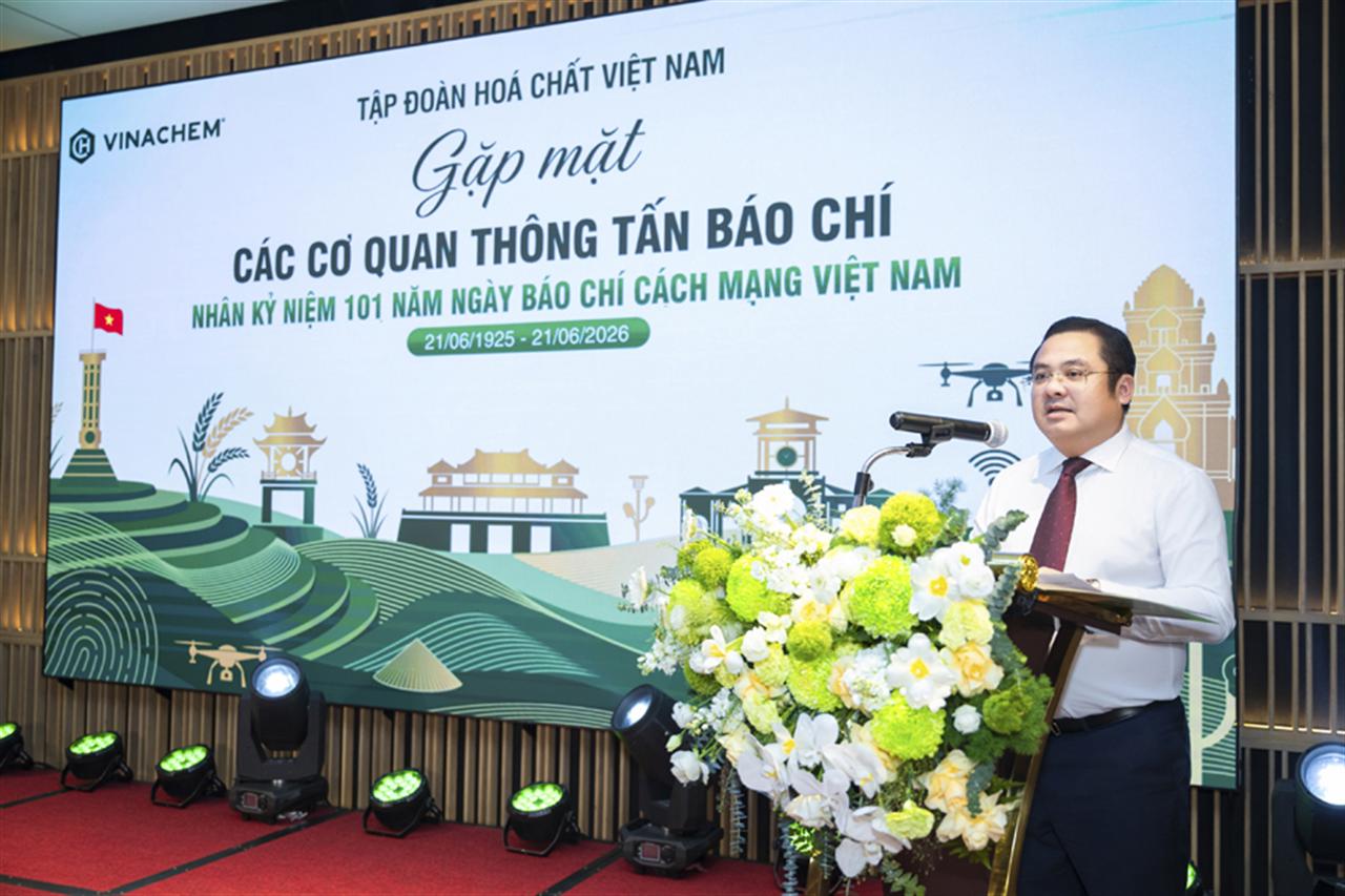 Vinachem gặp mặt các cơ quan thông tấn, báo chí nhân kỷ niệm 101 năm Ngày Báo chí Cách mạng Việt Nam (21/6/1925 - 21/6/2026)