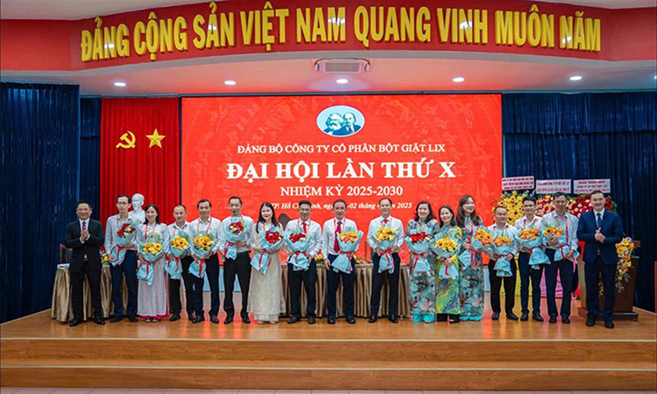 Mô hình “Đảng lãnh đạo – Doanh nghiệp đồng hành – Người lao động hưởng lợi” tại Công ty Cổ phần Bột giặt Lix (LIXCO)