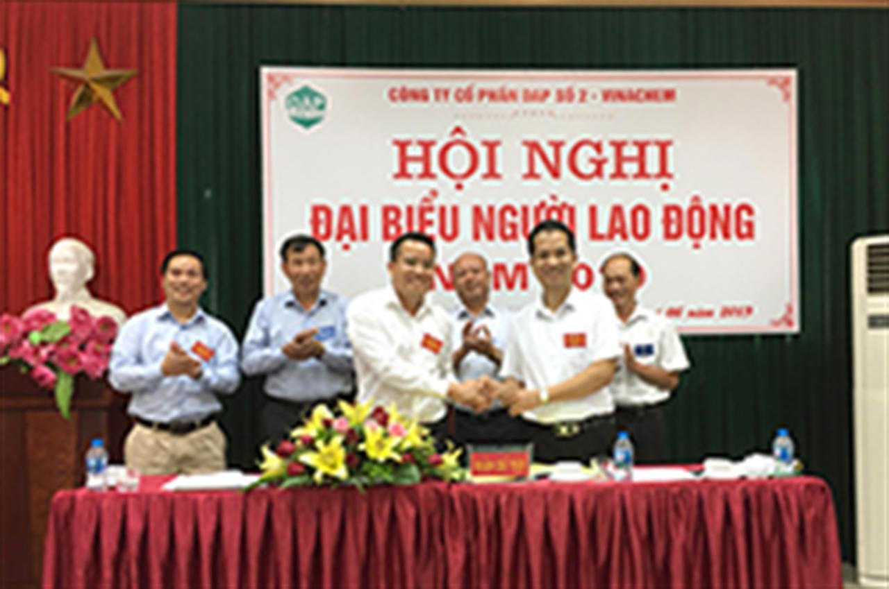 CTCP DAP số 2-Vinachem tổ chức Hội nghị Đại biểu Người lao động Công ty năm 2019