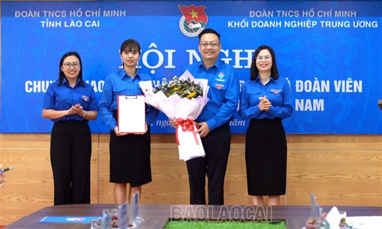 Chuyển giao, tiếp nhận tổ chức đoàn và đoàn viên Đoàn thanh niên Công ty TNHH MTV Apatit Việt Nam