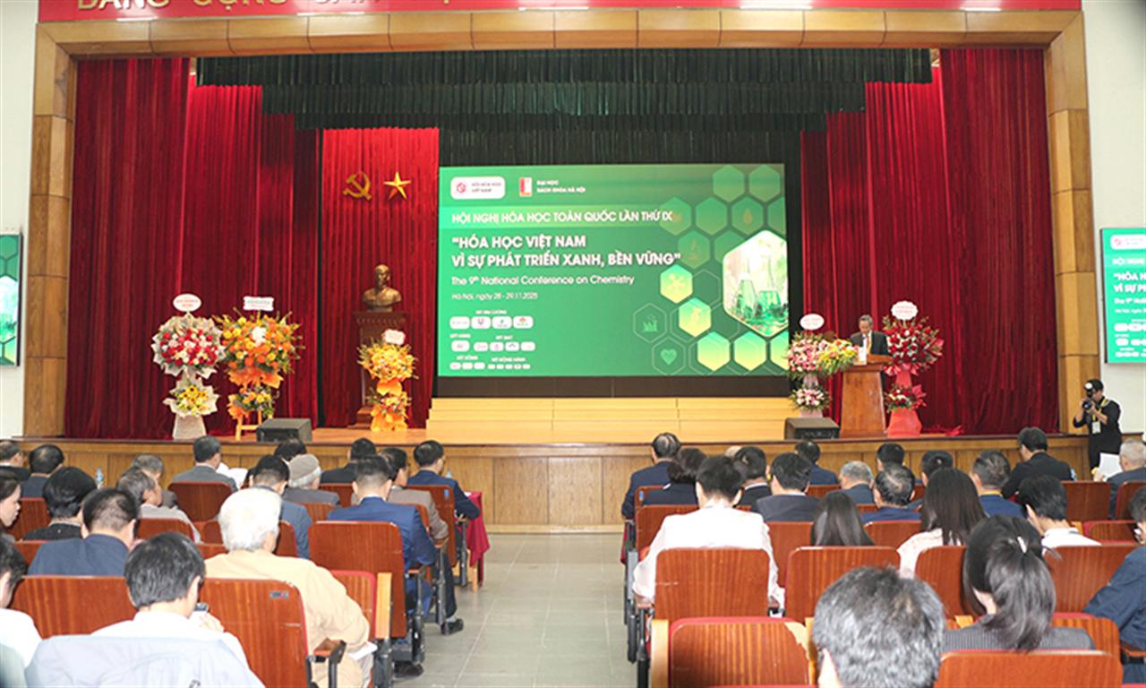 Hội nghị Hóa học toàn quốc lần thứ IX - Hóa học Việt Nam vì sự phát triển xanh, bền vững