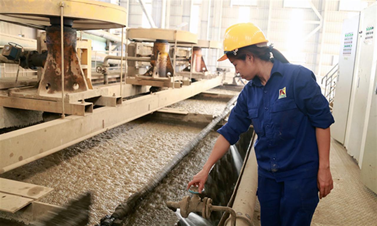 Vinachem hoàn thiện công nghệ tuyển quặng apatit