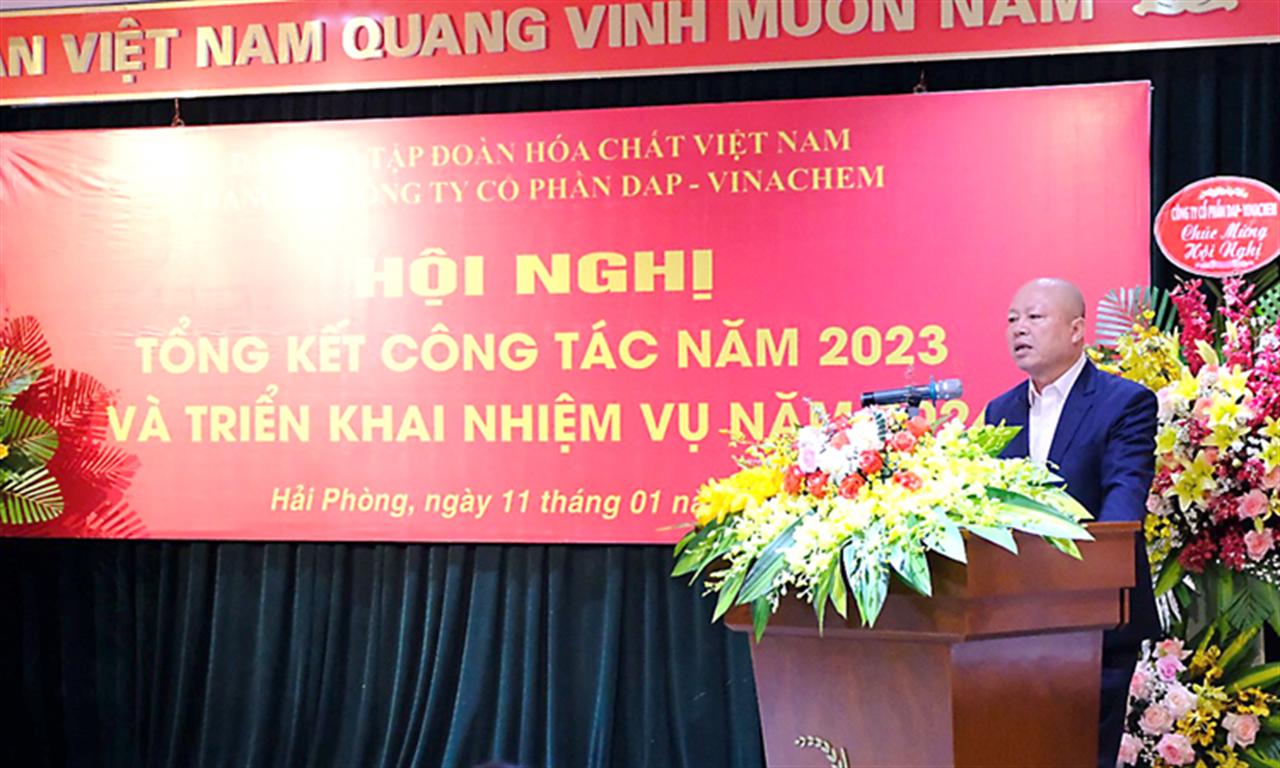 Đảng bộ Công ty CP DAP - VINACHEM: Tổng kết công tác năm 2023, triển khai nhiệm vụ năm 2024