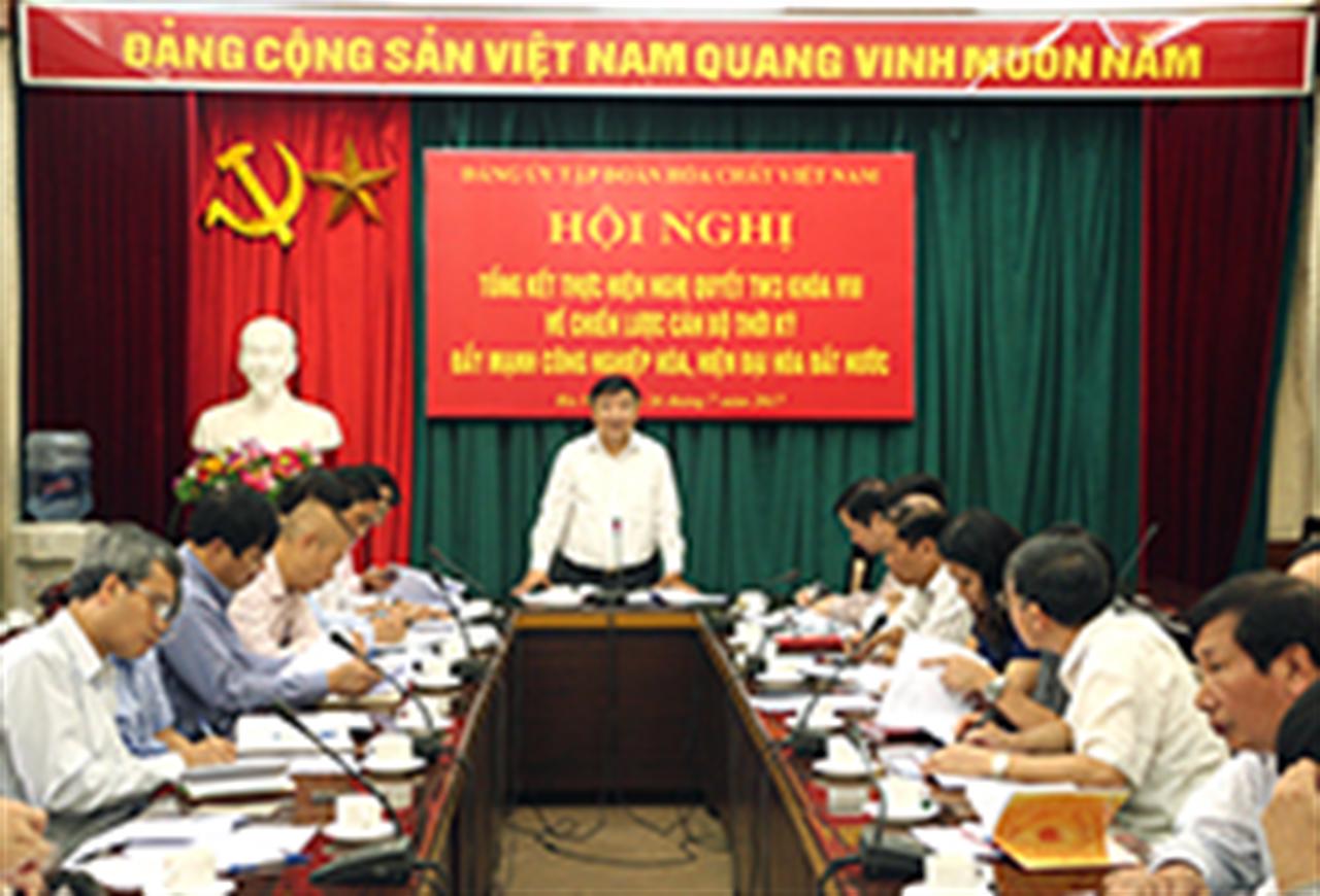 Đảng ủy VINACHEM: Hội nghị Tổng kết thực hiện Nghị quyết Trung ương 3 khóa VIII