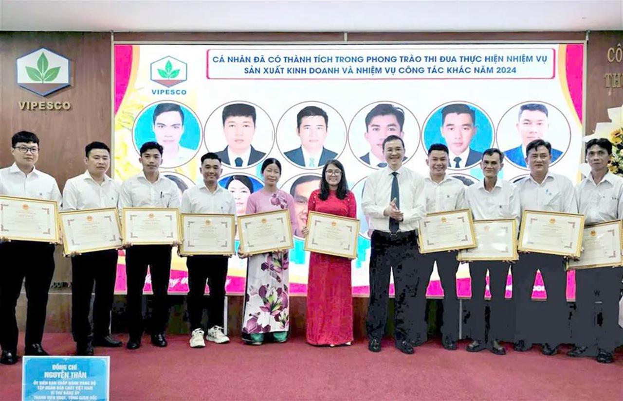 Vipesco tổ chức thành công Hội nghị Đại biểu Người Lao động năm 2025 và Tổng kết phong trào thi đua yêu nước giai đoạn 2020 - 2025