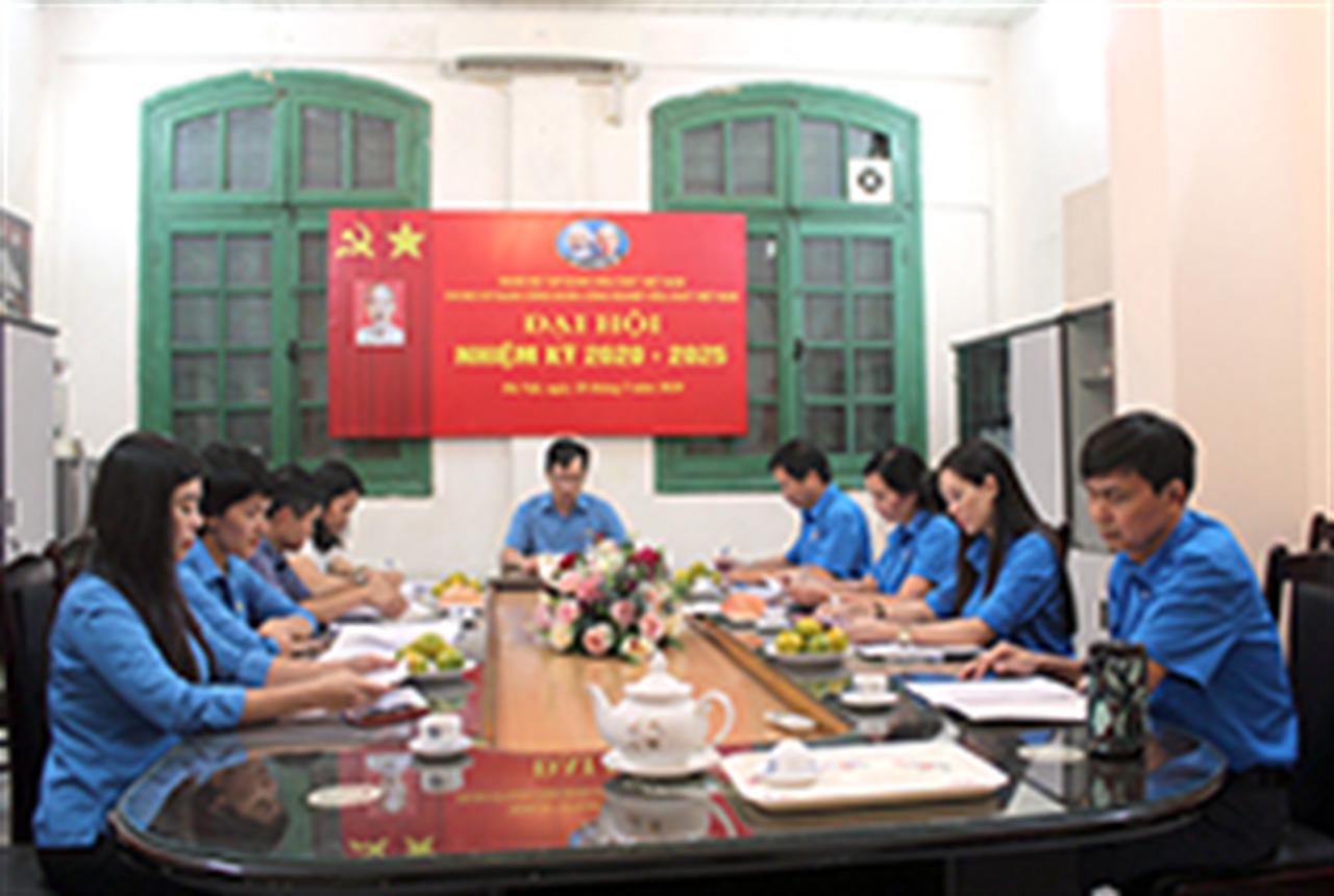 Đại hội Chi bộ cơ quan Công đoàn Công nghiệp Hóa chất Việt Nam nhiệm kỳ 2020 - 2025