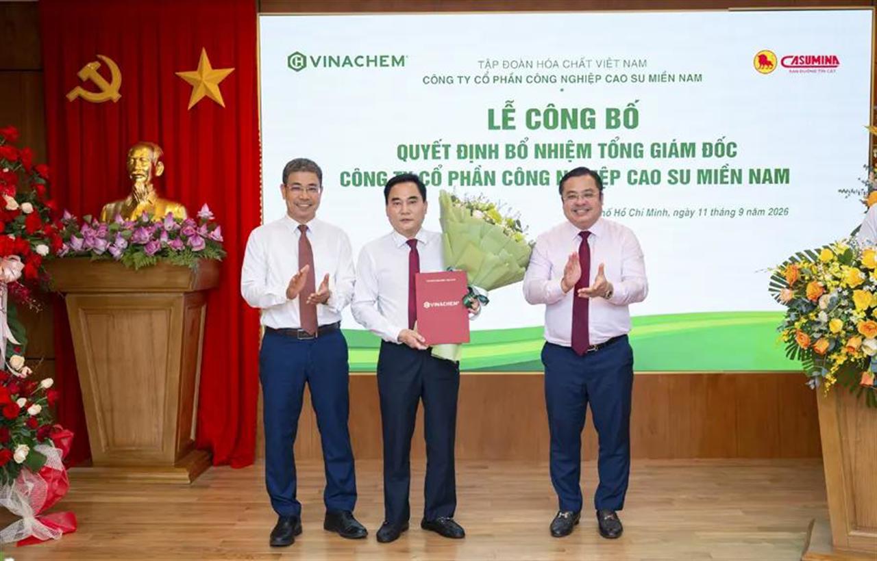 Đồng chí Phùng Quang Trung nhận nhiệm vụ Bí thư Đảng ủy, Tổng Giám đốc Casumina