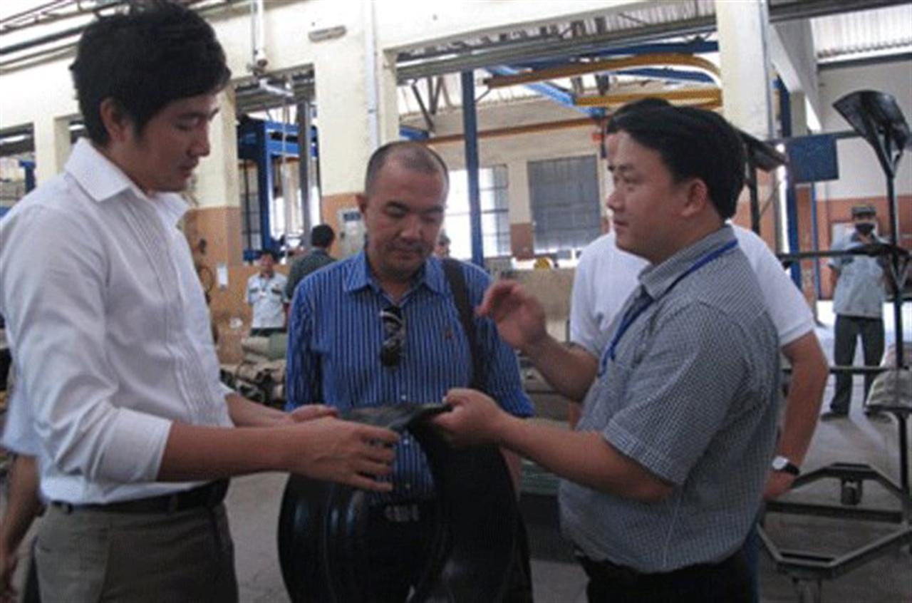 Sản xuất vỏ ruột xe lãi lớn