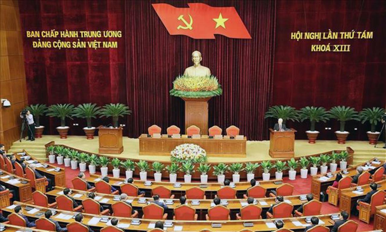 Thông báo nhanh kết quả Hội nghị lần thứ tám Ban Chấp hành Trung ương Đảng khóa XIII