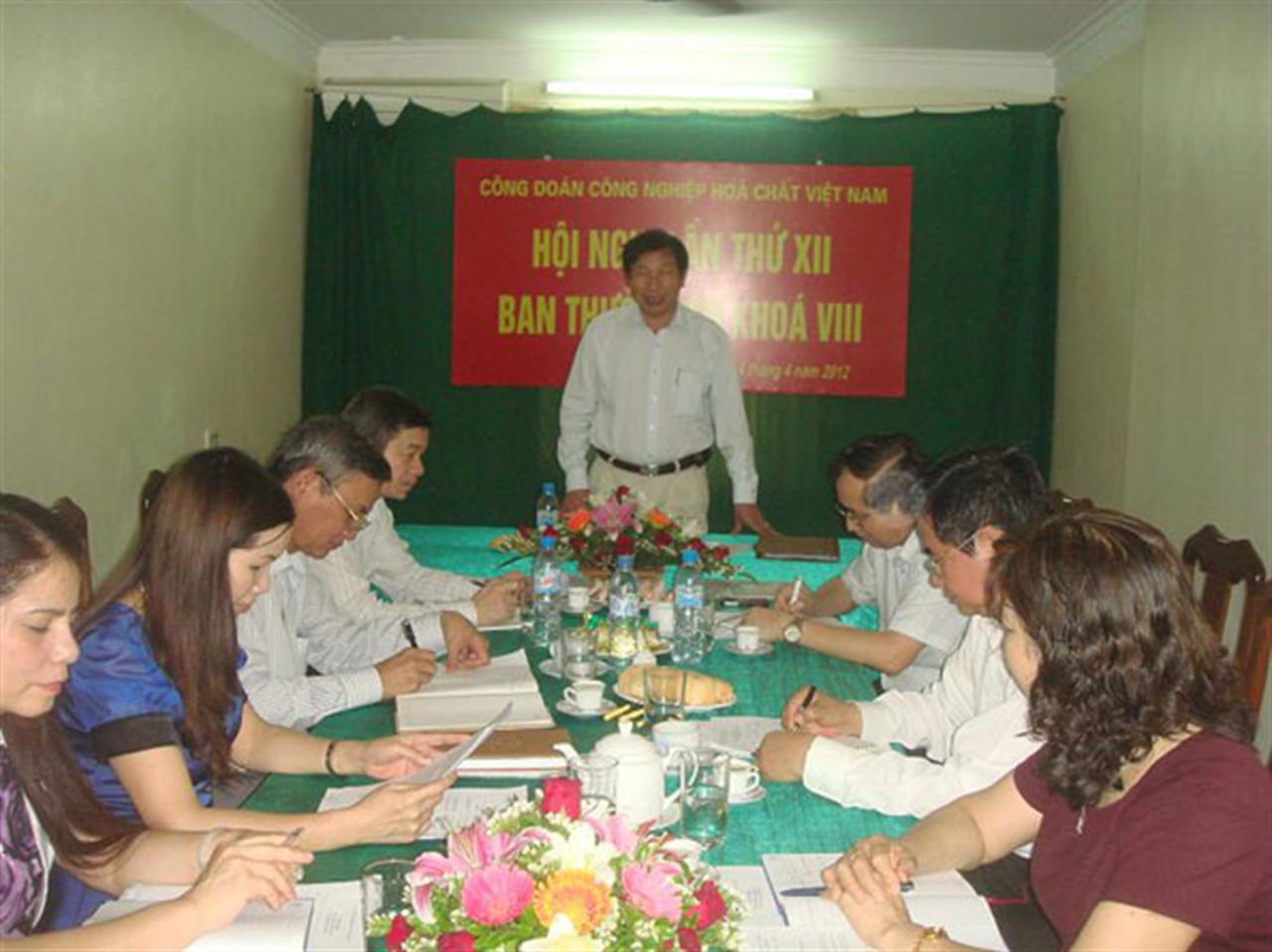 BTV Công đoàn CN HCVN sơ kết công tác quý I/2012