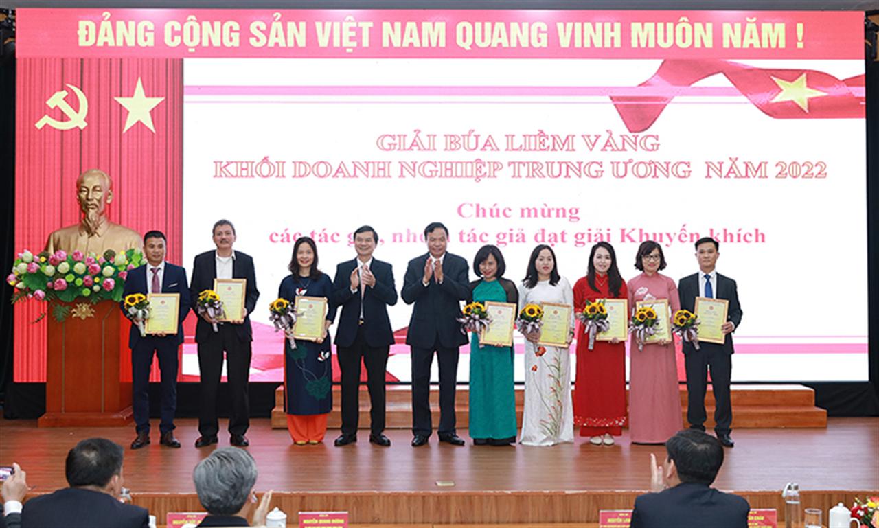 Giải Búa liềm Vàng năm 2022: Tác giả Công ty CP Bột giặt LIX đạt giải khuyến khích