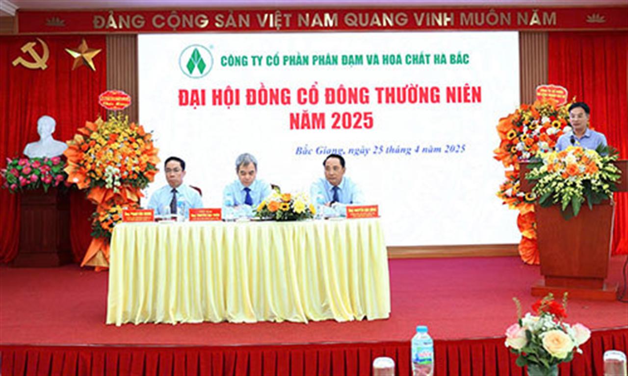 Đạm Hà Bắc tổ chức Đại hội đồng cổ đông thường niên năm 2025