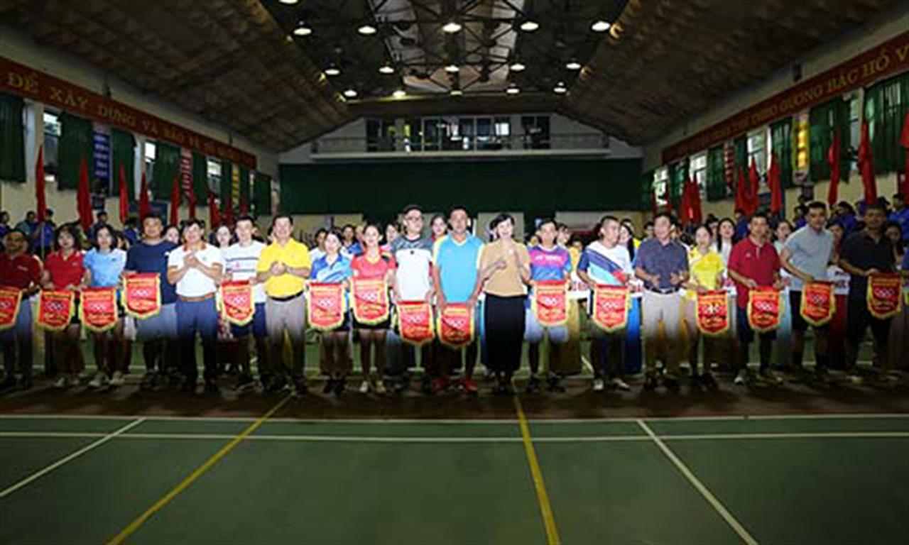 Đạm Hà Bắc: 390 VĐV tham dự Hội khỏe truyền thống Công ty